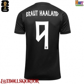 Norge Erling Haaland #9 Bortatröja VM 2026 Kortärmad
